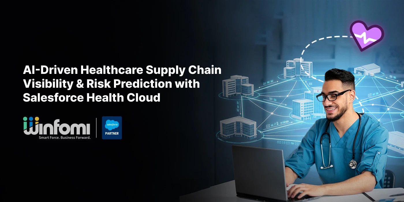 Healthcare Supply Chain Transparency & Risk Prediction Using Salesforce Health Cloud and AI 