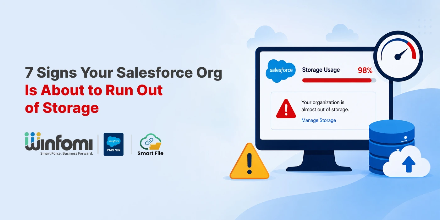 7 Signs Your Salesforce Org Is About to Run Out of Storage