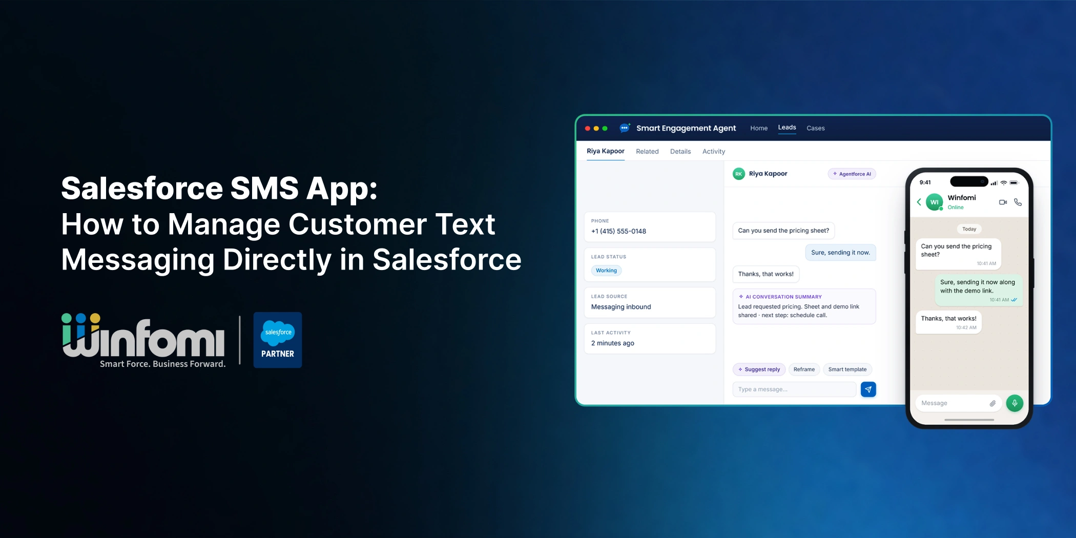 Still Switching Apps to Send Texts? Bring SMS Directly into Salesforce