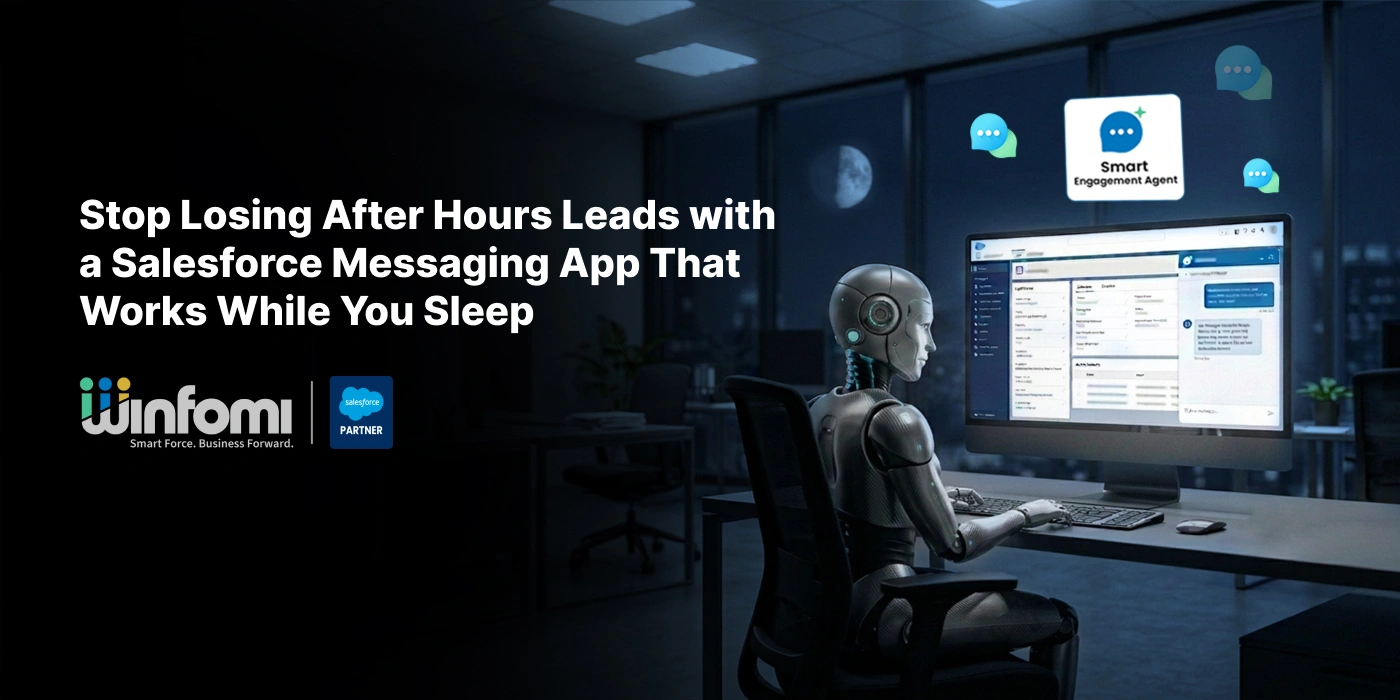 Stop Losing After Hours Leads with a Salesforce Messaging App That Works While You Sleep
