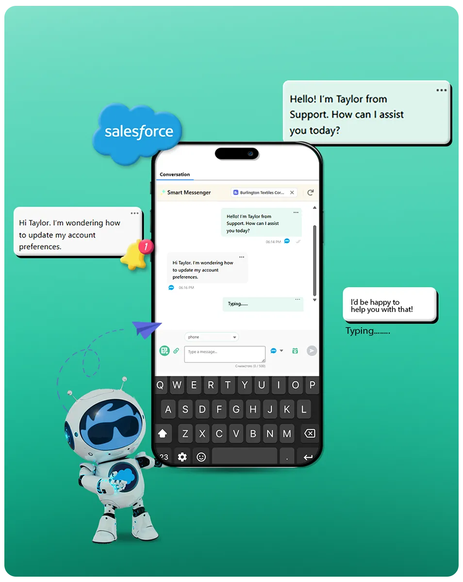 How to Use Salesforce for SMS and WhatsApp Messaging – Simple & Powerful