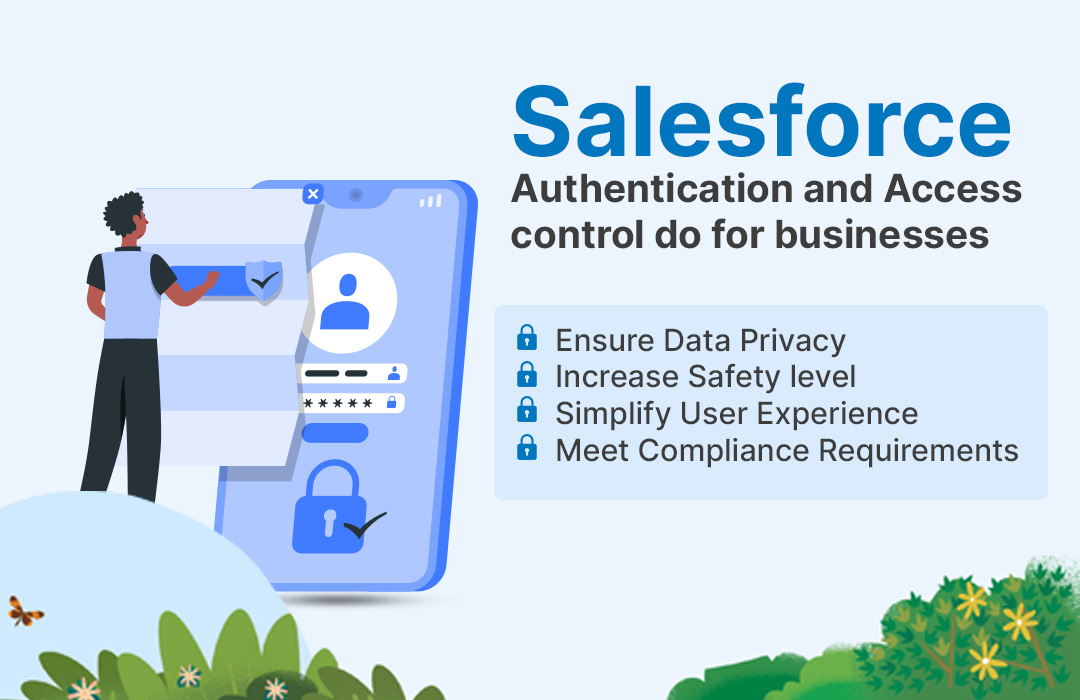 What Salesforce authentication and access control do for businesses