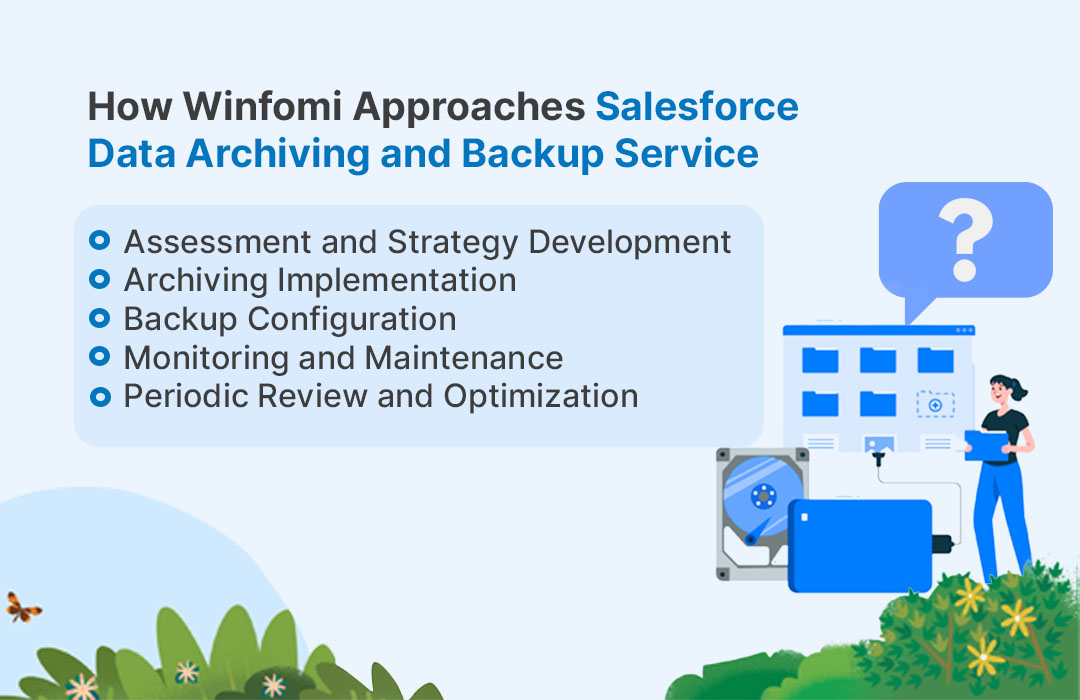 How Winfomi Approaches Salesforce Data Archiving and Backup Service