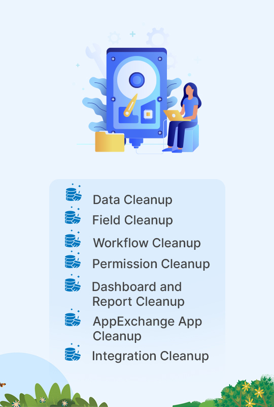 What is salesforce org cleanup