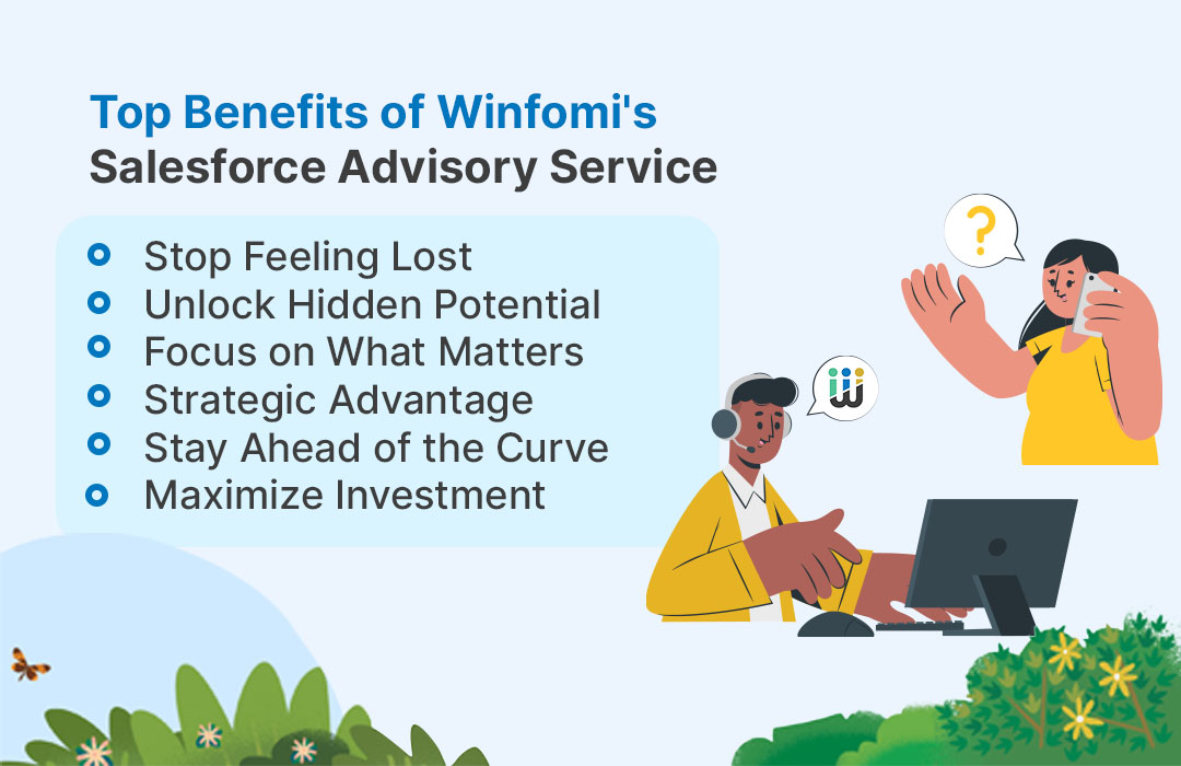 Top benefits of winfomi salesforce success advisory service
