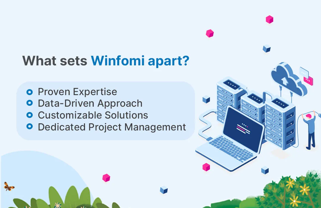 Winfomi Data Cloud implementation – proven expertise customizable solutions and dedicated project management